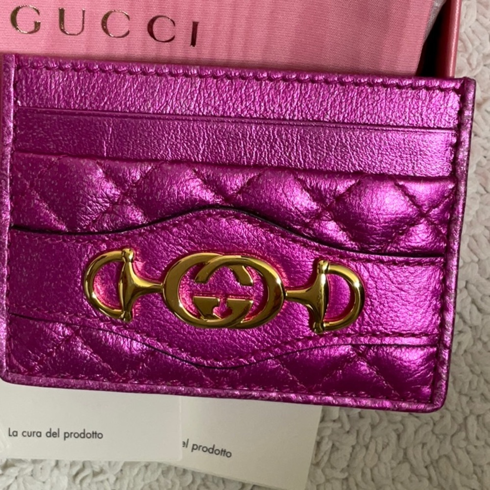 Gucci Pink and Gold Gift Box